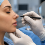استشارة تحديد مواضع الجراحة لعملية تجميل الأنف
